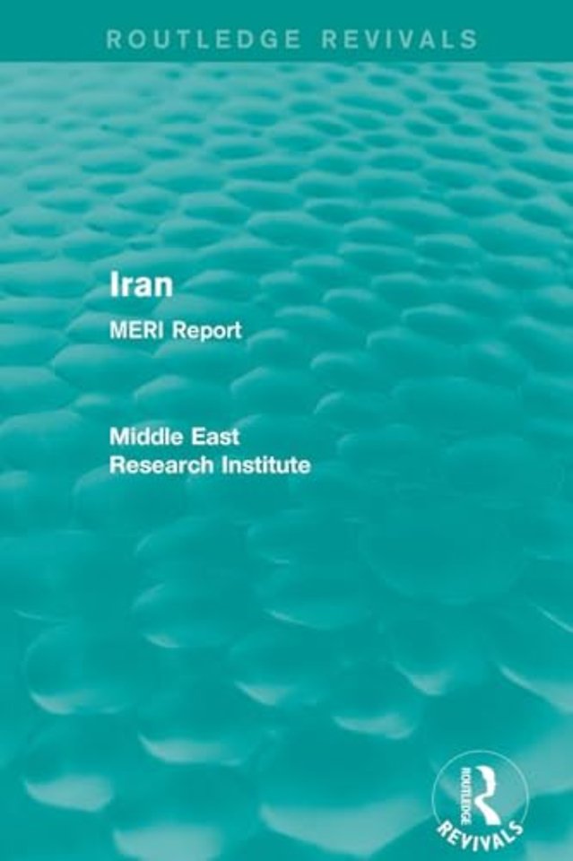 Iran (Routledge Revival)