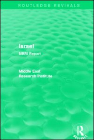 Israel (Routledge Revival)