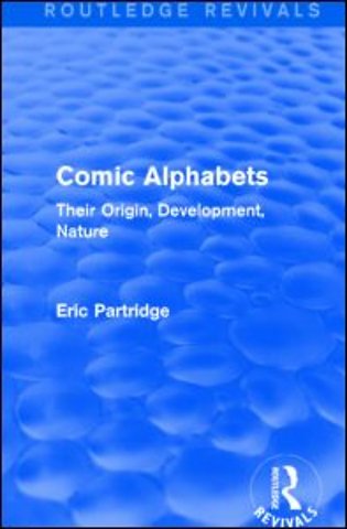Comic Alphabets
