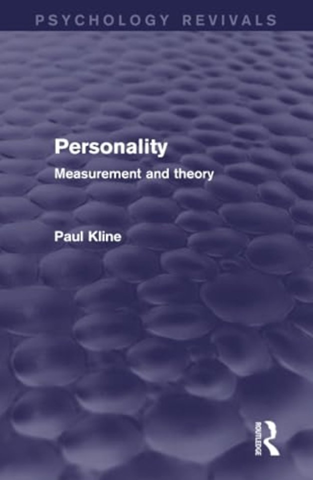 Personality (Psychology Revivals)