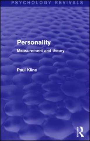 Personality (Psychology Revivals)