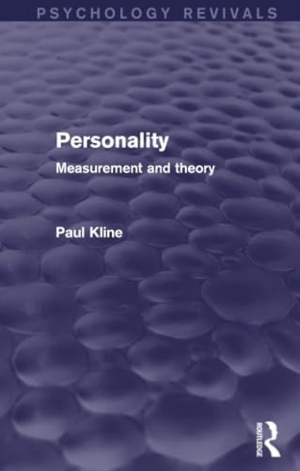 Personality (Psychology Revivals)