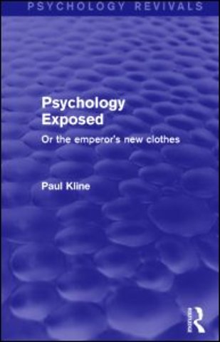 Psychology Exposed (Psychology Revivals)