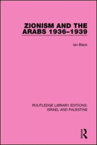 Zionism and the Arabs, 1936-1939