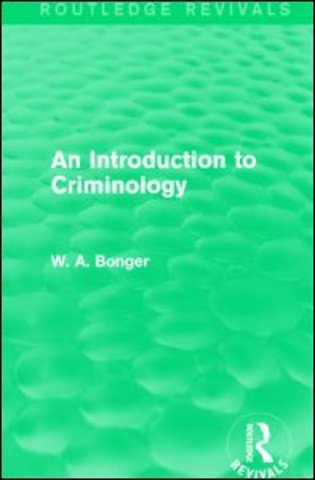 Introduction to Criminology