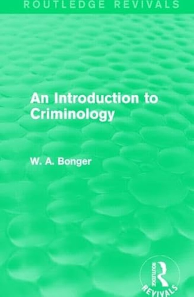 Introduction to Criminology