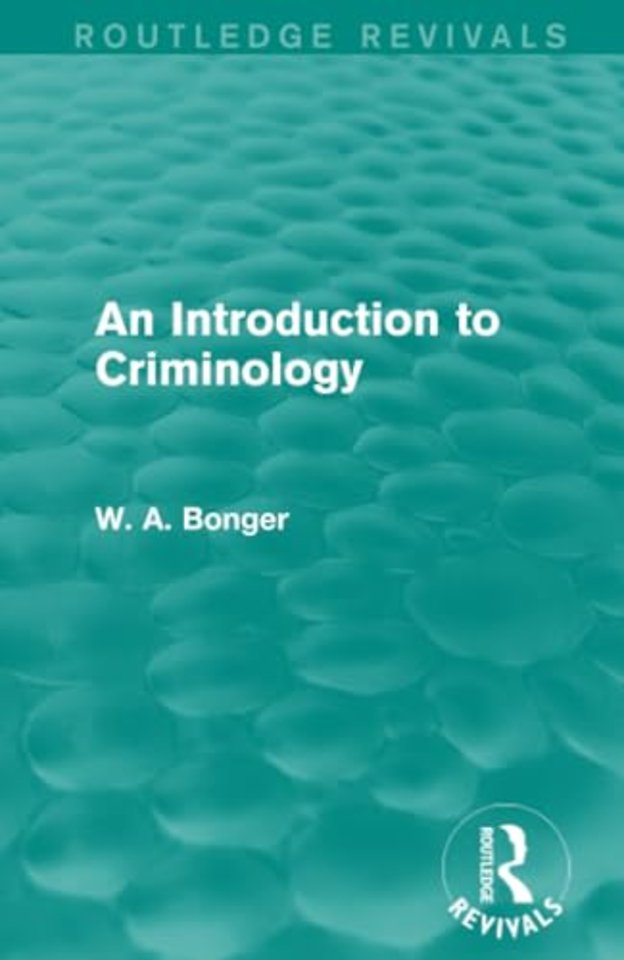 Introduction to Criminology