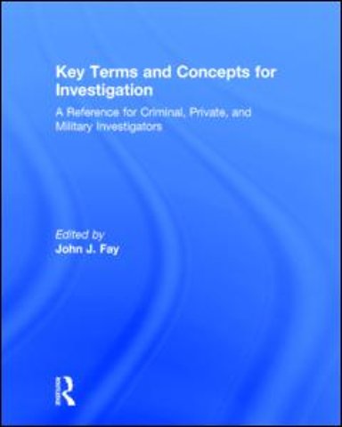 Key Terms and Concepts for Investigation