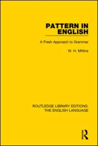 Pattern in English