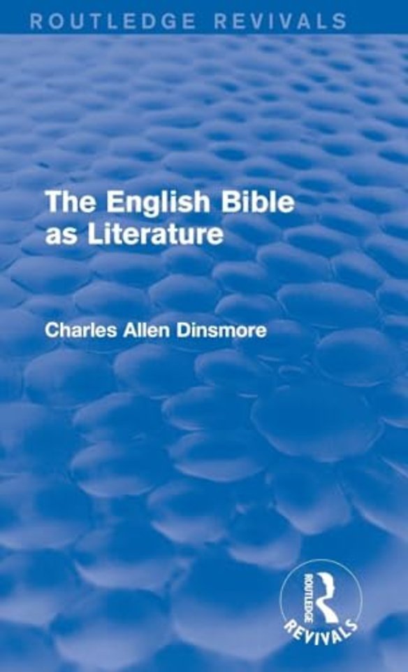 English Bible as Literature