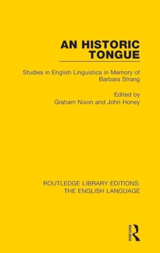 Historic Tongue