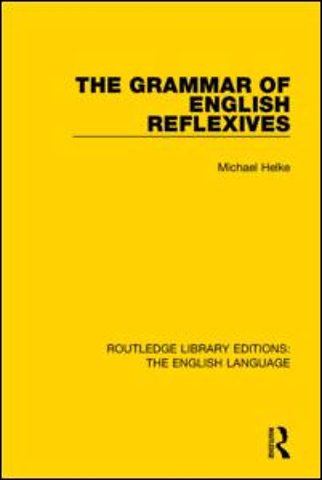 Grammar of English Reflexives