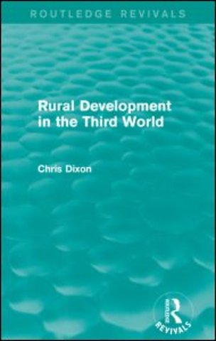 Rural Development in the Third World
