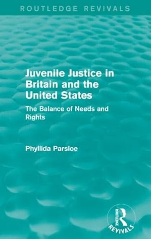 Juvenile Justice in Britain and the United States