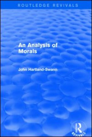 Analysis of Morals