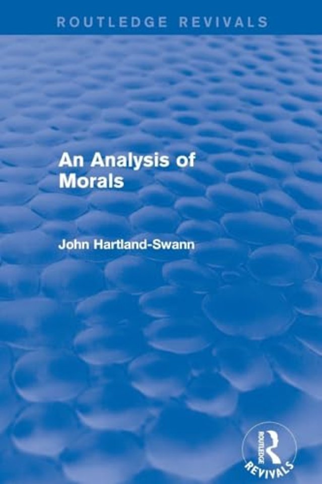 Analysis of Morals