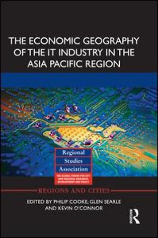 Economic Geography of the IT Industry in the Asia Pacific Region