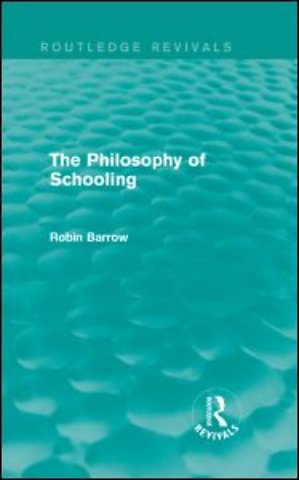 Philosophy of Schooling