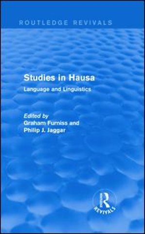 Studies in Hausa