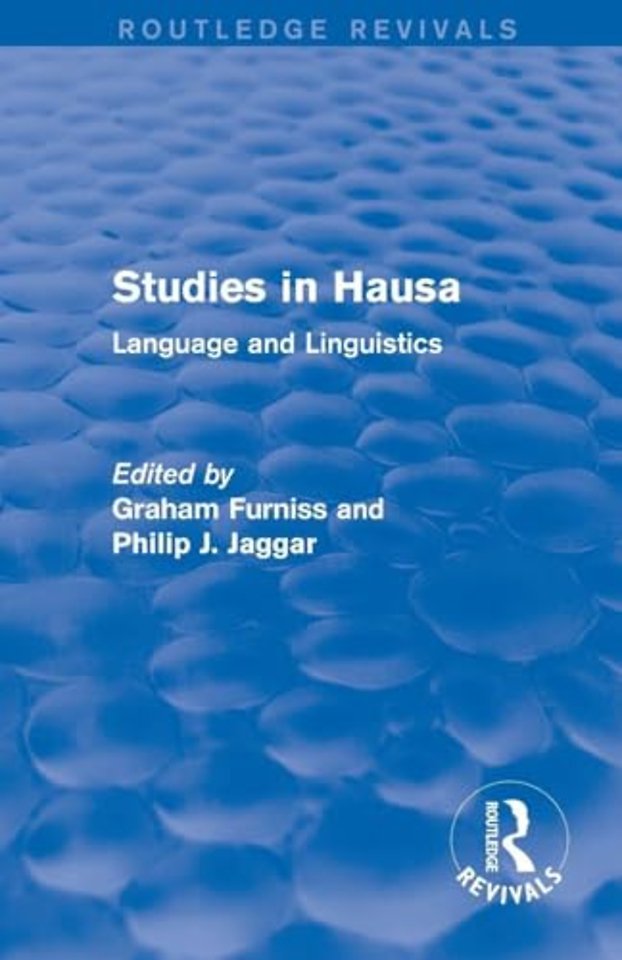 Studies in Hausa