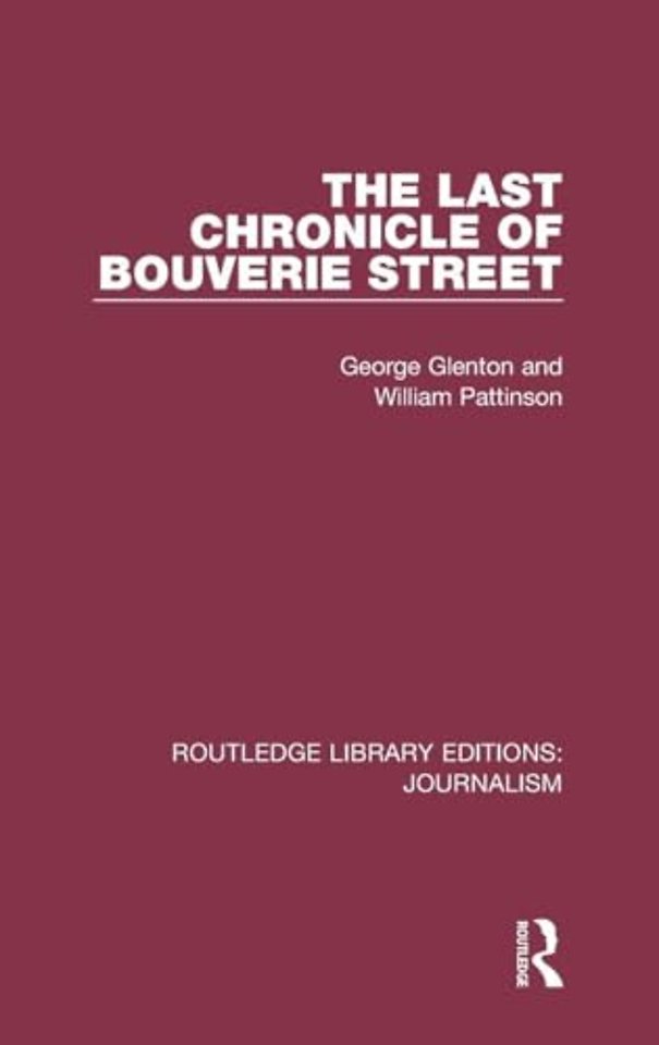 Last Chronicle of Bouverie Street