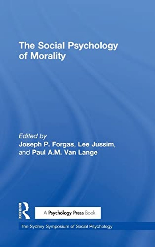 Social Psychology of Morality