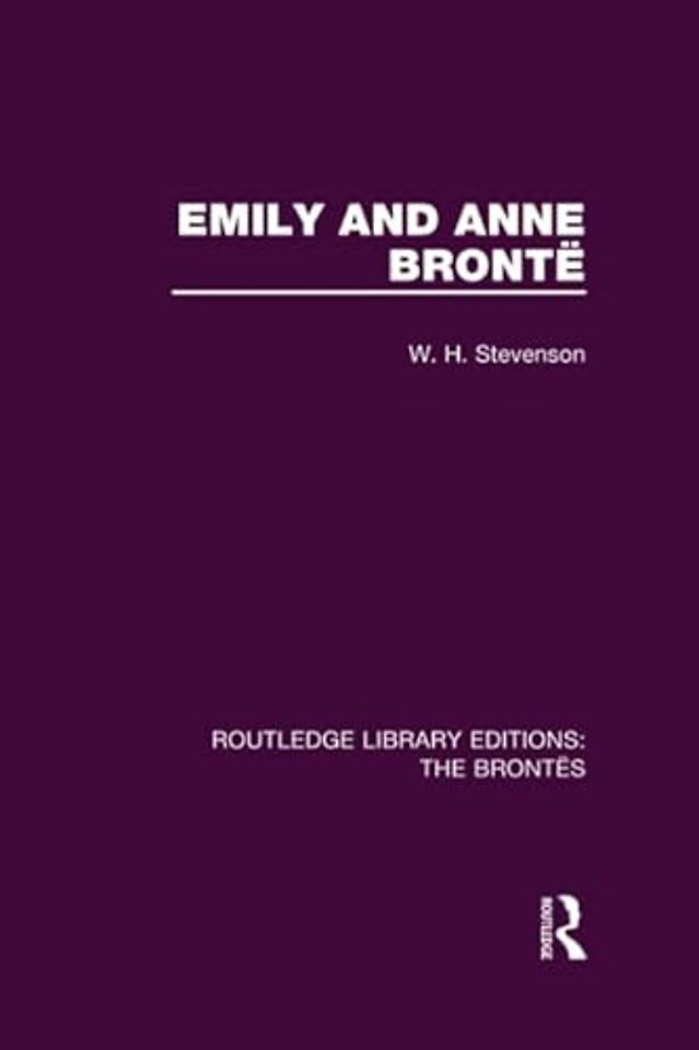 Emily and Anne Brontë