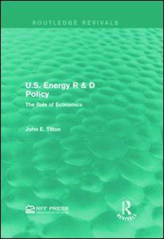 U.S. Energy R & D Policy