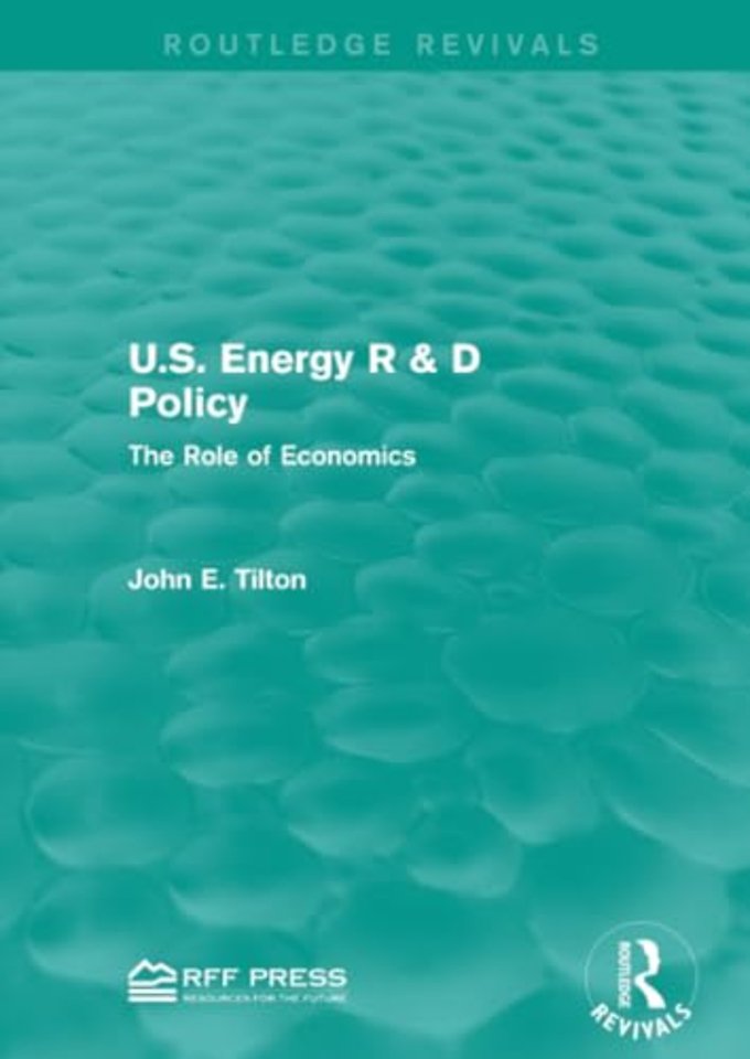 U.S. Energy R & D Policy