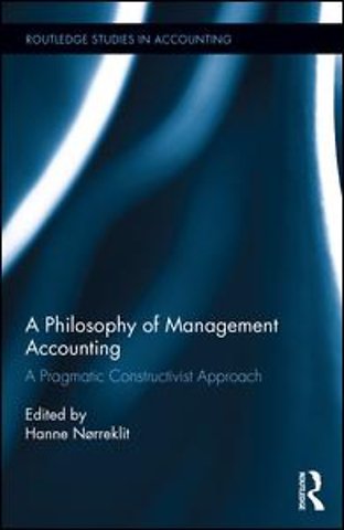 Philosophy of Management Accounting