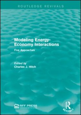 Modeling Energy-Economy Interactions