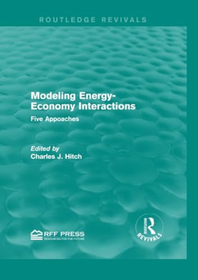 Modeling Energy-Economy Interactions