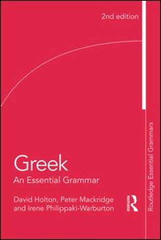 Greek: An Essential Grammar