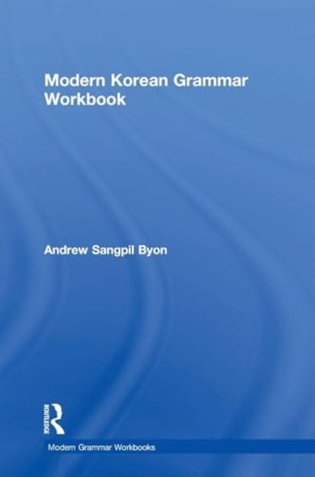 Modern Korean Grammar Workbook