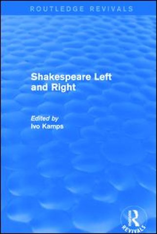 Shakespeare Left and Right