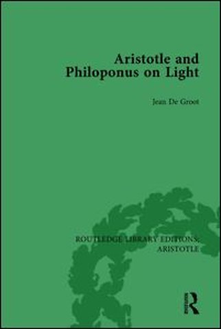 Aristotle and Philoponus on Light