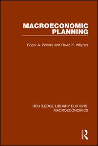 Macroeconomic Planning