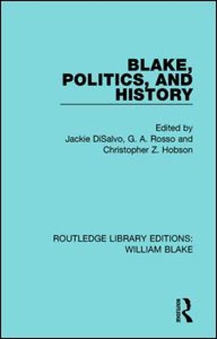 Blake, Politics, and History