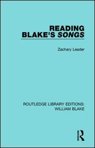 Reading Blake's Songs