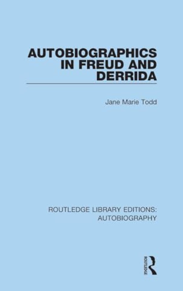 Autobiographics in Freud and Derrida