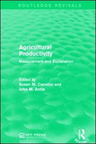 Agricultural Productivity