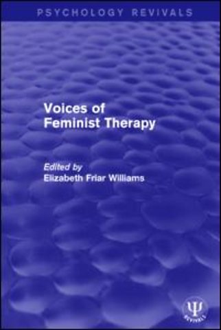 Voices of Feminist Therapy