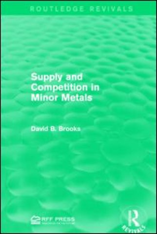 Supply and Competition in Minor Metals