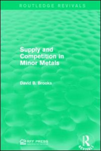 Supply and Competition in Minor Metals