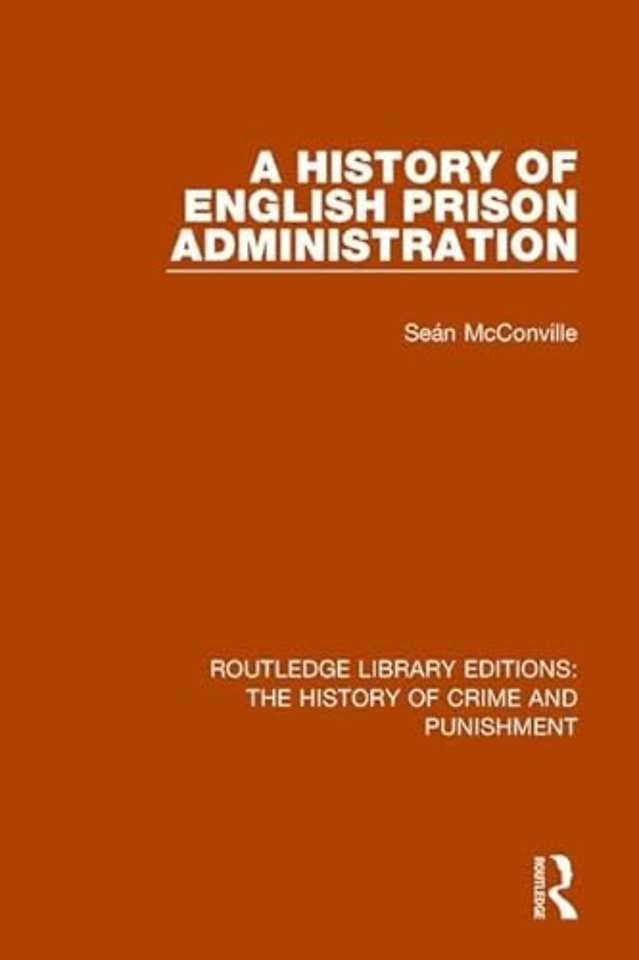 History of English Prison Administration