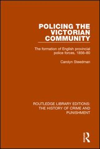 Policing the Victorian Community