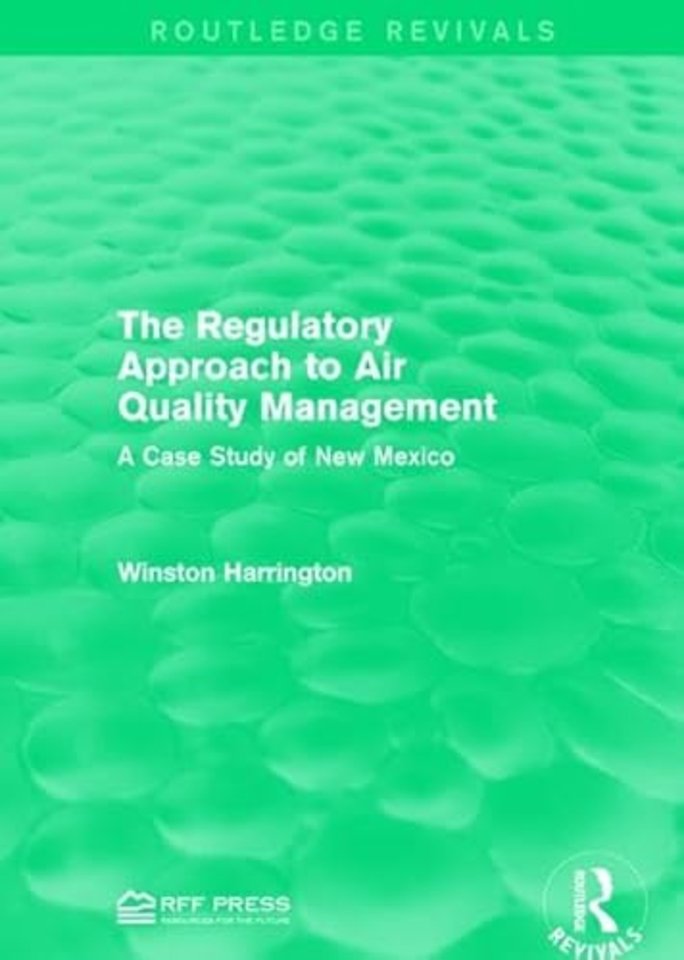 Regulatory Approach to Air Quality Management