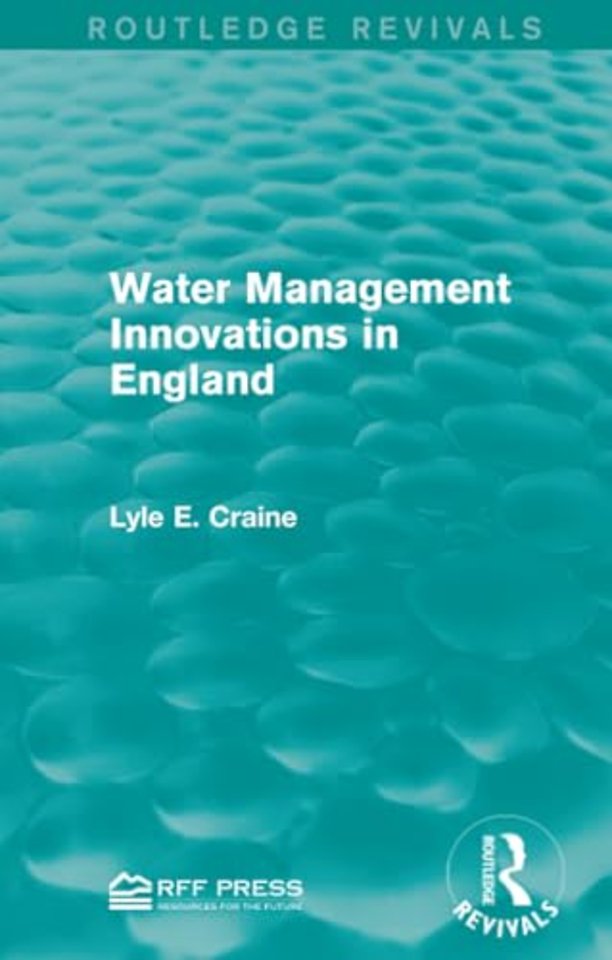 Water Management Innovations in England