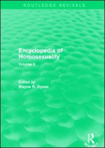 Encyclopedia of Homosexuality