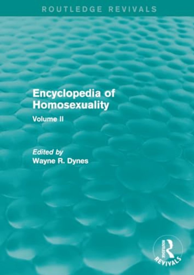 Encyclopedia of Homosexuality